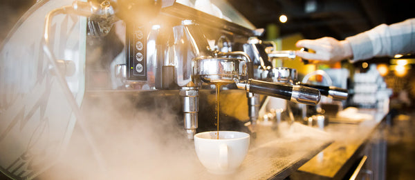 Prepare and Serve Espresso course on a commercial coffee machine